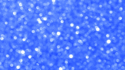 Blue bokeh glitter light shining sparkle texture background. Christmas New Year and Celebration background concept.