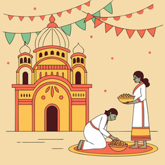 Durga Puja. Durga Puja is one of the most popular festivals in India. Durga Puja festival marks the victory of Goddess Durga over the demon Mahishasura. The ...