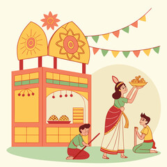 Durga Puja. Durga Puja is one of the most popular festivals in India. Durga Puja festival marks the victory of Goddess Durga over the demon Mahishasura. The ...