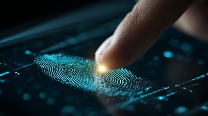 Secure your future with advanced biometric fingerprint scan technology for ultimate privacy protection