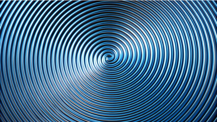 Abstract metallic background in blue color with patterns shiny reflective surface modern decorative texture minimal clean design template for advertising flyer poster banner branding with copy space