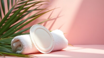 Wellness Product Photography with Gentle Breeze Aesthetic