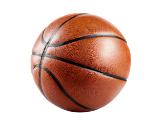 Basketball Isolated on Black Background sport sports equipment