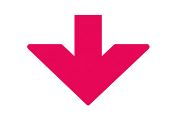 A pink arrow pointing down