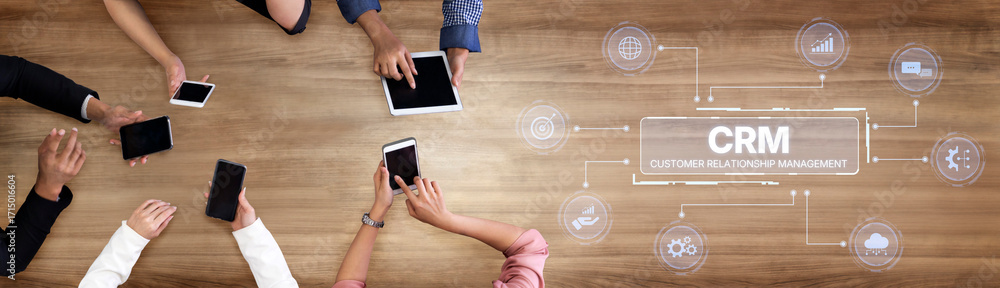 Poster crm platforms improve customer relationships through data analysis, crm communication tools, and aut