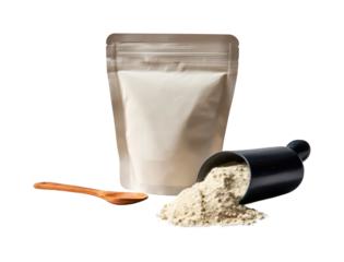 Measuring powder ingredients kitchen food culinary tips PNG, isolated on transparent background