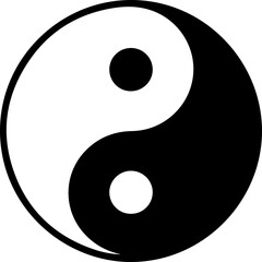 Harmonious Yin Yang symbol represents balance, duality, and the interconnectedness of opposites, perfect for mindfulness.