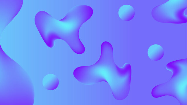Beautiful liquid background with blue light digital effect corporate concept background design