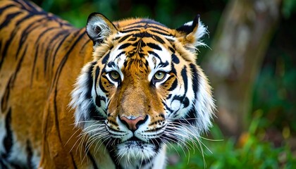 Obraz premium Close-up of a tiger's face