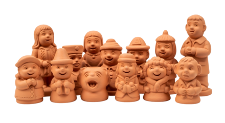 wooden figures from the world