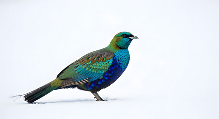 peacock on a tree branch