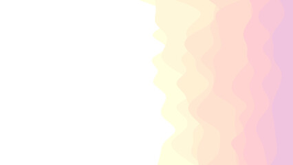 Soft pastel wavy gradient with ample white space, ideal for tranquil backgrounds, presentations, or clean design projects.