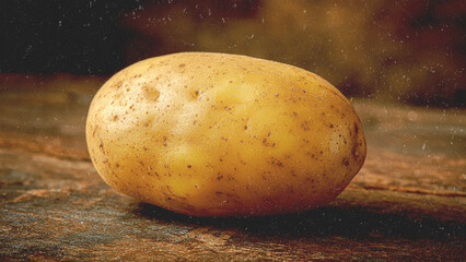 potatoes on the ground