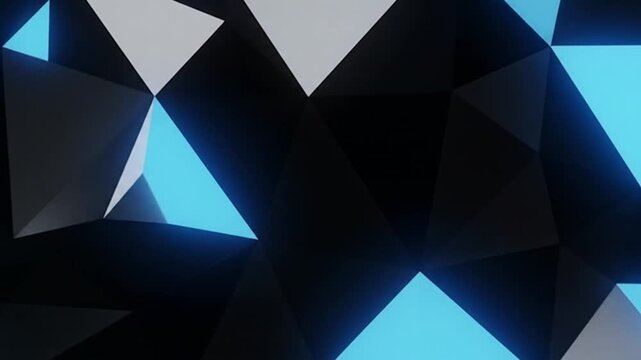 Abstract triangles background