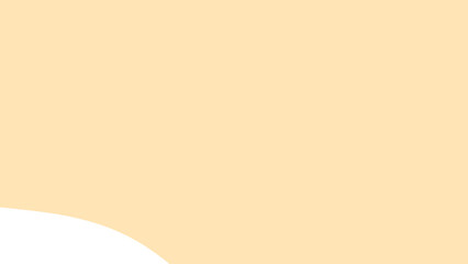 Minimalist warm pastel beige background with a soft white curve. Ideal for clean designs, branding, presentations, or website layouts, conveying calm and simplicity.