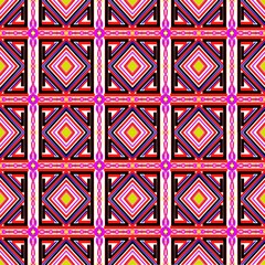 Seamless abstract geometric pattern with shapes for fabric wallpaper and decoration