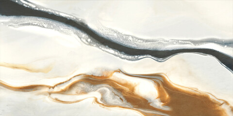 Liquid Marble Effect Porcelain Tile with Fluid Stone Texture