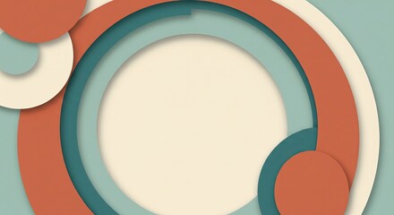 Geometric Pastel Abstraction
