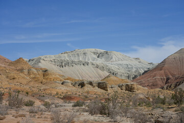 mountains in the desert