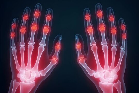 Arthritis in Hands: Swollen Finger Joints and Painful Inflammation