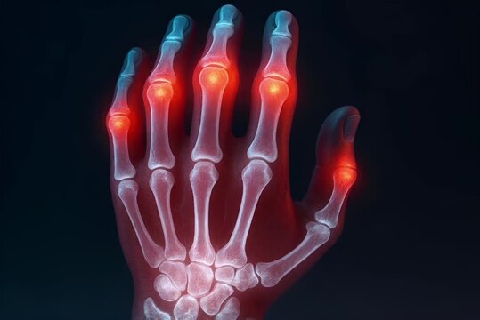 Arthritis in Hands: Swollen Finger Joints and Painful Inflammation