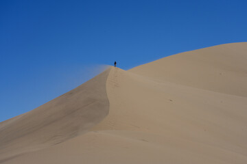 sand dunes in the desert