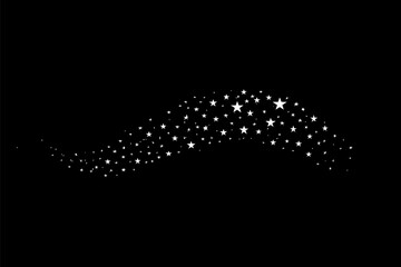 Sparkling stardust trail ignites wonder and magic, perfect for festive celebrations and celestial themes