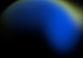 Abstract Neon Gradient Flow on Black Background