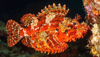 Intricate Reef Fish, Vibrant Underwater Creature