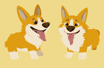 Cute Cartoon Dog Icon Sketch