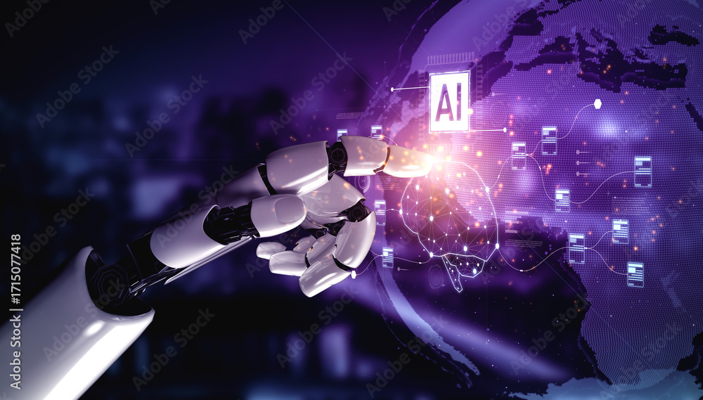 Aufkleber ai powers a neural network to process complex data streams, optimize learning models, and automate h