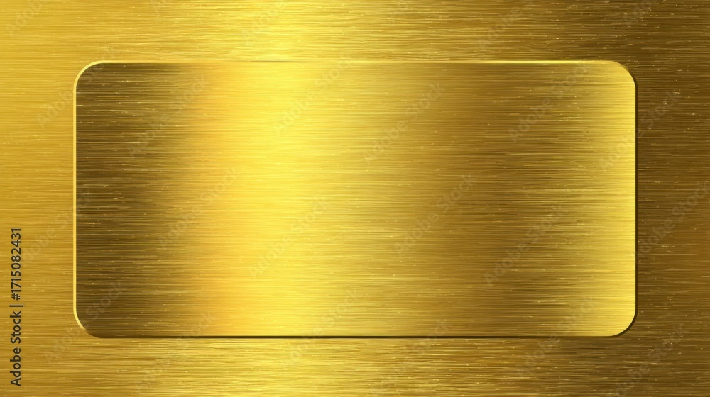 Poster a smooth, shiny gold surface with a brushed texture creates a luxurious backdrop. the design can be 