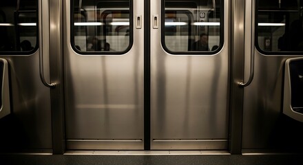 Subway Doors Closing.