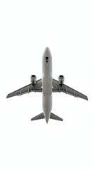 Airplane isolated on white background