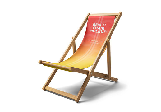 Beach Chair Mockup