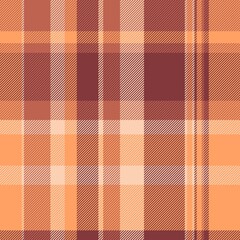 orange plaid check pattern.