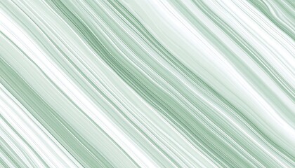 Abstract Green and White Diagonal Marble Texture