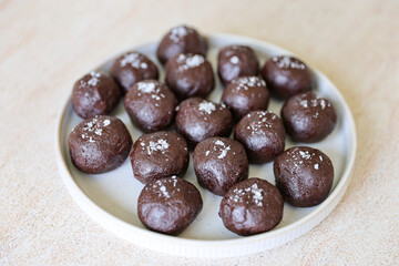 Chocolate Sea Salt Protein Balls
