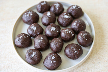 Chocolate Sea Salt Protein Balls