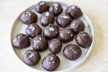 Chocolate Sea Salt Protein Balls