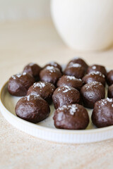 Chocolate Sea Salt Protein Balls