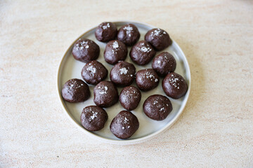 Chocolate Sea Salt Protein Balls
