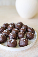 Chocolate Sea Salt Protein Balls