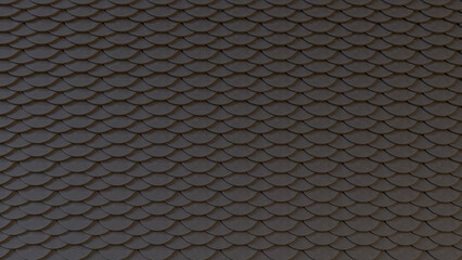 The Black scale for abstract Background 3d Rendering.