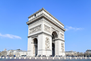 パリのとても美しい街並み風景