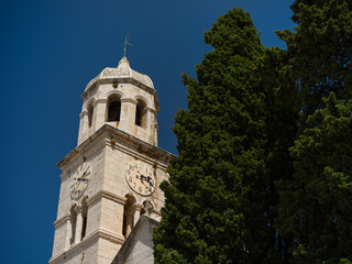 Obraz premium Cavtat, Croatia, 27th July 2025, Church of St. Nicholas