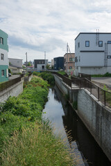 街の中の用水路
