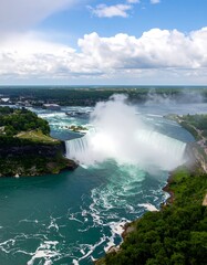 Panoramic view of Niagara Falls (3)
