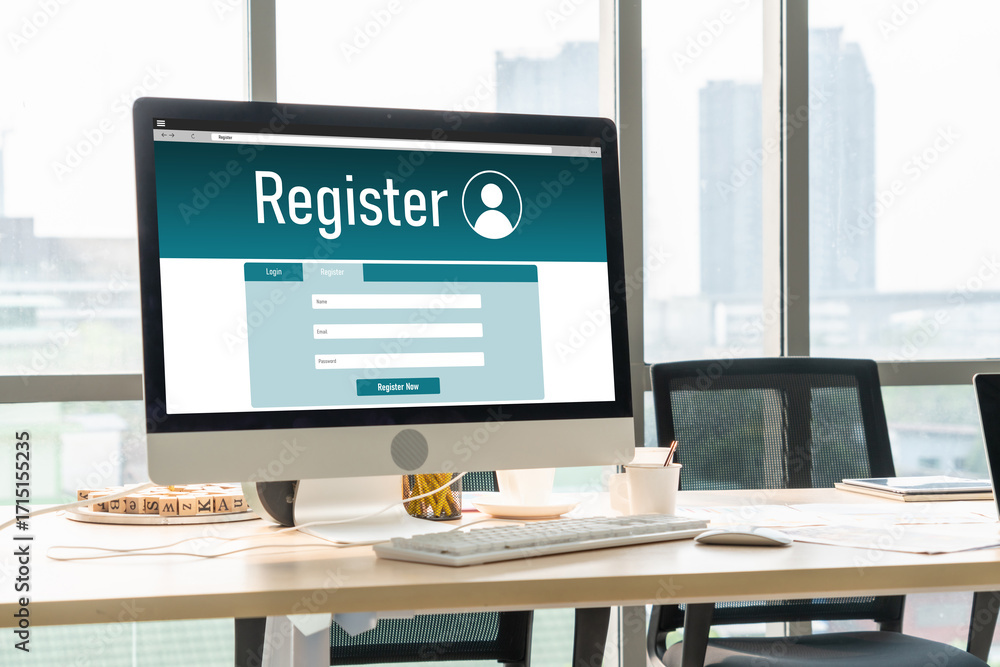 Poster online registration form for modish form filling on the internet website