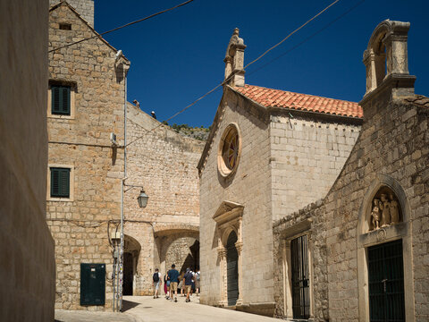 Dubrovnik, Croatia, 28th July 2025, Church of the Annunciation aka Crkva Navje_tenja u Dubrovniku